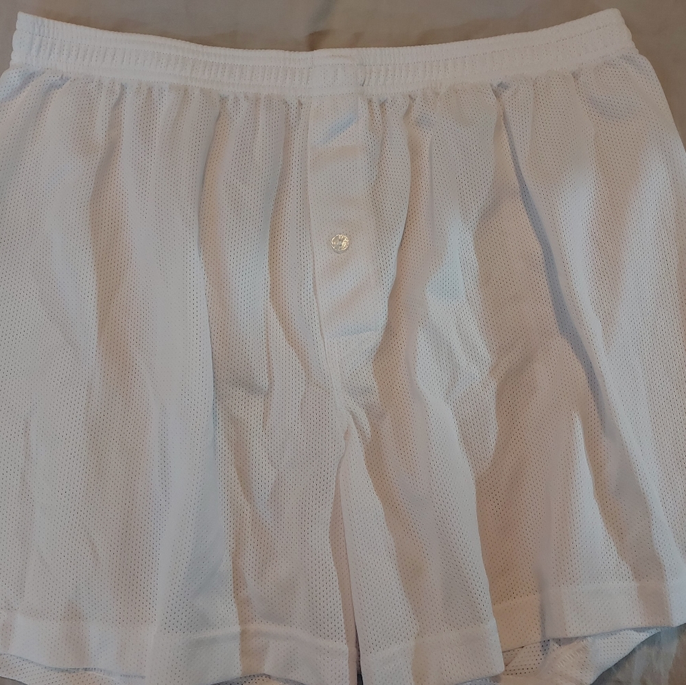 Mens boxer shorts white